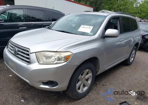 2008 Toyota Highlander из США, поврежденный, VIN JTEES41A282001385